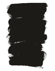 Fototapeta premium Round Sponge Thick Artist Brush Long Background High Detail Abstract Vector Background Set 