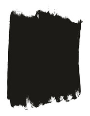 Round Sponge Thick Artist Brush Long Background High Detail Abstract Vector Background Set 