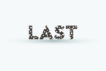 Last text Logo Design