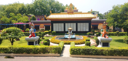 Chinese Temple in Sarnath Varanasi U.P. India