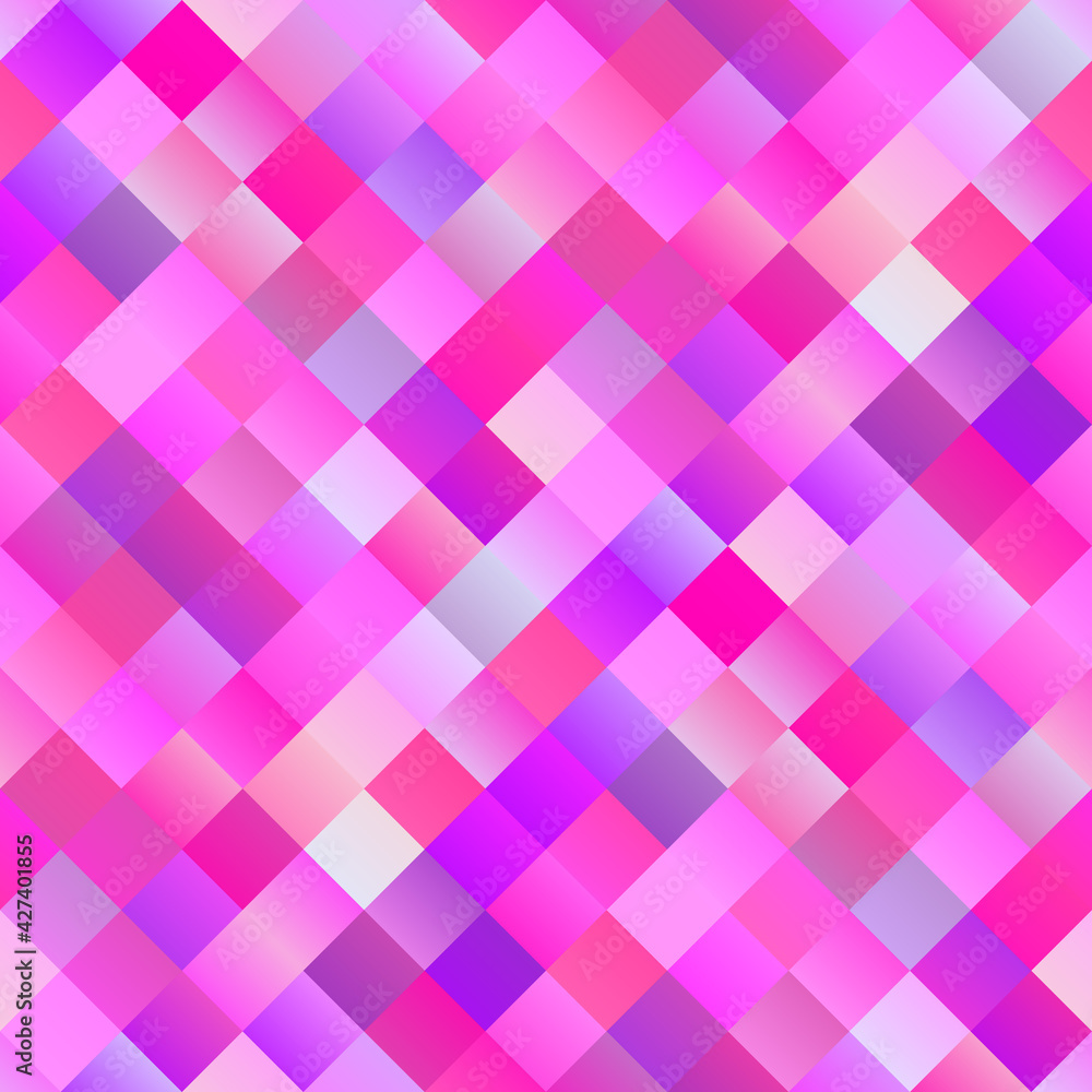 Poster abstract seamless colorful square pattern background design