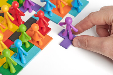 . Recruitment, building the correct business structure, business or human resource management.