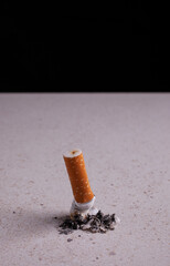 Close-up Of A Cigarette - World No Tobacco Day