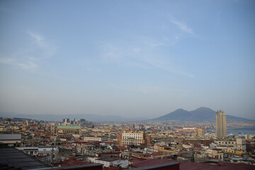 View in Naples, Italy