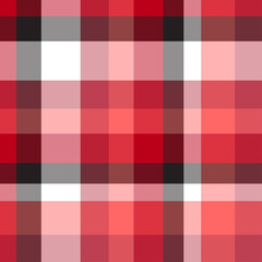 Seamless colored texture. Checkered pattern. Geometric background. Abstract cloth texture. Print for textiles