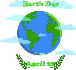 green planet earth day