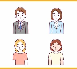 人のリアクションセット