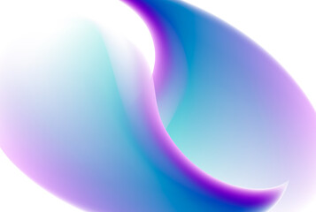 Swirl fluid flowing colors motion effect, holographic abstract background. Vector