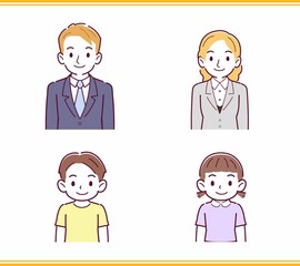 人のリアクションセット