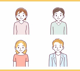 人のリアクションセット