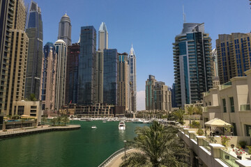 Fototapeta na wymiar United Arab Emirates, Dubai, Dubai Marina