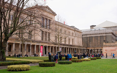 New Museum,located on Museum Island is a UNESCO World Heritage Site
