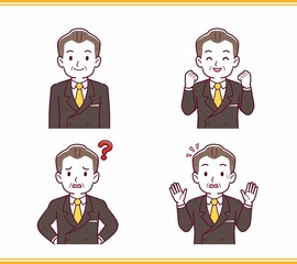 人のリアクションセット