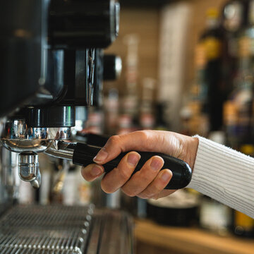 caffee machine ready for use