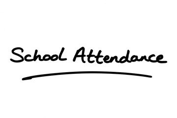 Fototapeta premium School Attendance