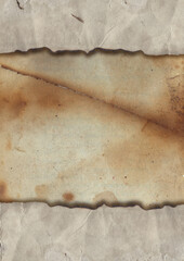 Old vintage rough texture retro paper with stains and scratches background