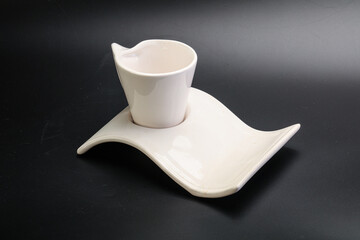 Empty cup for tea or coffee