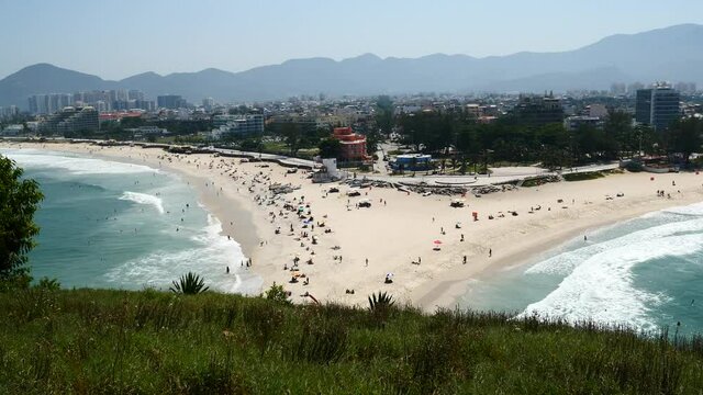 Pedra do Pontal, a trail in Recreio dos Bandeirantes, Rio de Janeiro, Brazil

