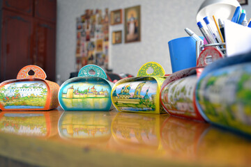 The family is preparing for Easter.