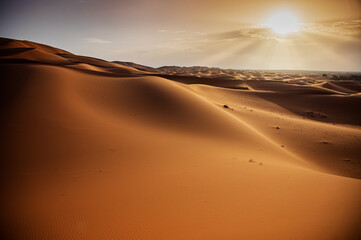 Sahara, Południowe Maroko - obrazy, fototapety, plakaty