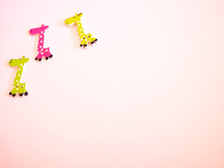 background with giraffes