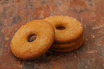 Sweet and crispy ginger cookies