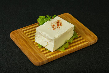 Greek traditional soft feta cheese