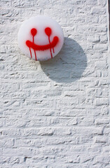 Happy Face Graffiti