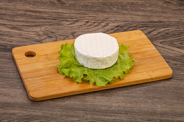 Delicous Brie round soft cheese
