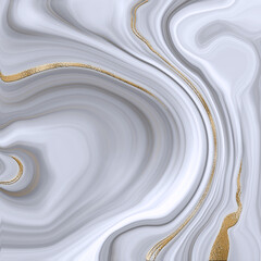 Beautiful realistic grey abstract marble
