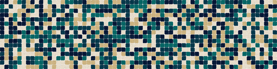 Abstract Geometric Pattern generative computational art illustration