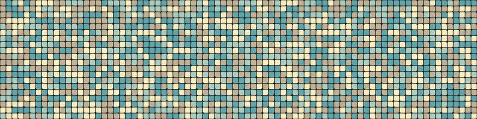 Fototapeta premium Abstract Geometric Pattern generative computational art illustration