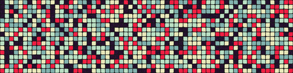 Abstract Geometric Pattern generative computational art illustration
