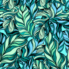 Palm.
Palm.
Ладонь.
Palm tree.
Пальма.
Palma.
Пальма.
 Tropical plant leaves. Tropical plants seamless pattern. Trendy colorful palm leaf, jungle background and exotic plants. 