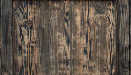 Vertical old background vintage wooden board