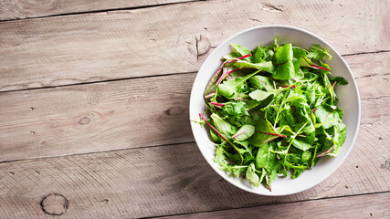 Green salad mix