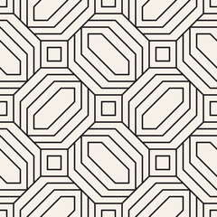 Vector seamless pattern. Modern stylish abstract texture. Repeating geometric tiles