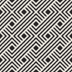 Vector seamless pattern. Modern stylish abstract texture. Repeating geometric tiles