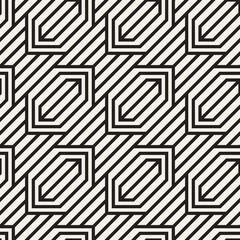 Vector seamless pattern. Modern stylish abstract texture. Repeating geometric tiles