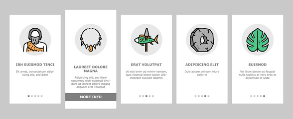 Naklejka premium Personal Transport Onboarding Mobile App Page Screen Vector. Scooter And Bicycle, Motorbike And Bike, Electric Monowheel And Hoverboard Transport Illustrations