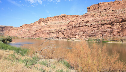 Colorado Riverway Recreation Area near Moab in Utah, USA