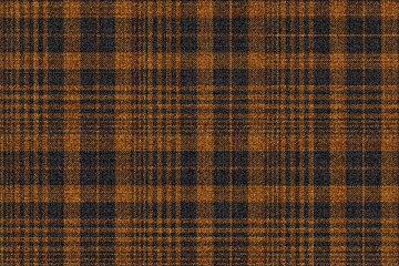 old ragged grungy seamless checkered texture of classic coat tweed brown black fabric with thin and thick stripes for gingham, plaid, tablecloths, shirts, tartan, clothes, dresses, bedding, blankets - 427444618