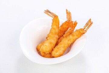 Asian style - prawn in tempura