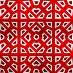 Geometric vector pattern with triangular elements.