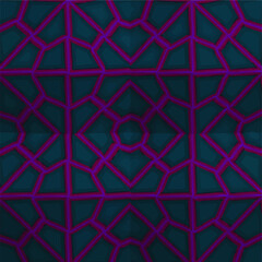 Geometric vector pattern with triangular elements.