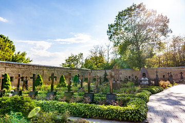 view of the park of palace