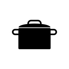 Kitchen utensils icon vector template.
