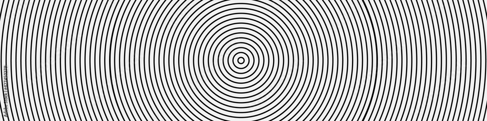 Poster Concentric Circle Elements. Abstract circle pattern.