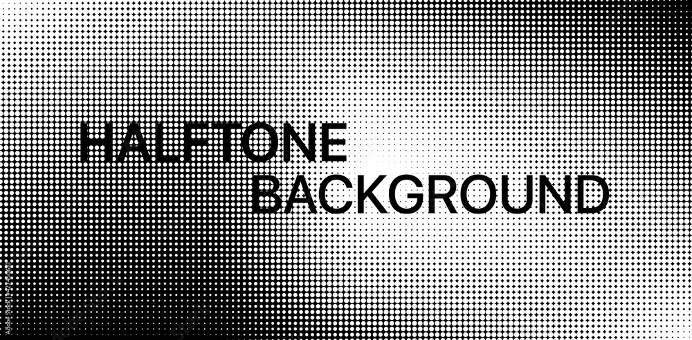 Poster abstract dotted background. vector pattern. halftone effect illustration.
