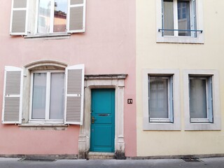 windows with shutters